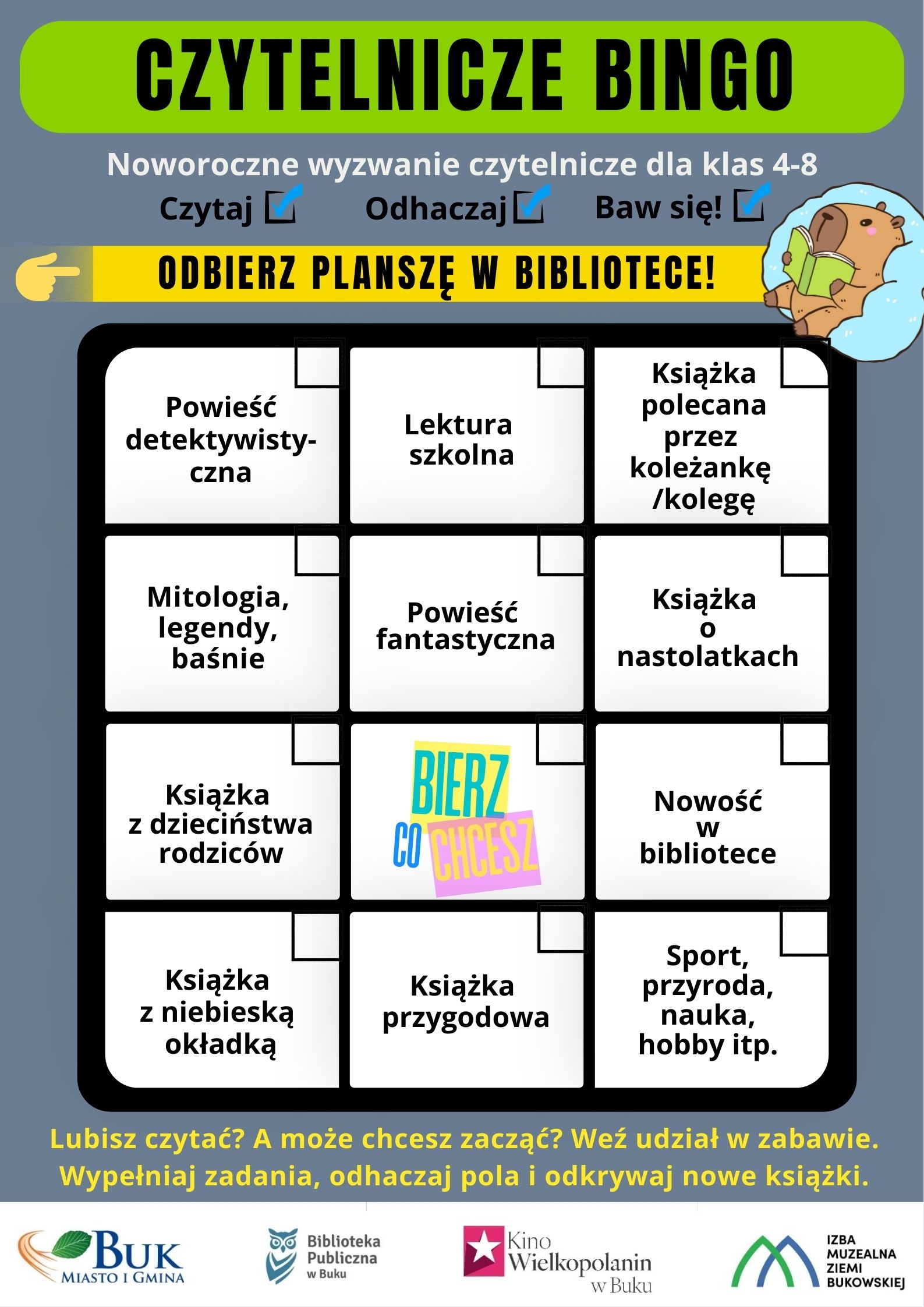 Czytelnicze_BINGO