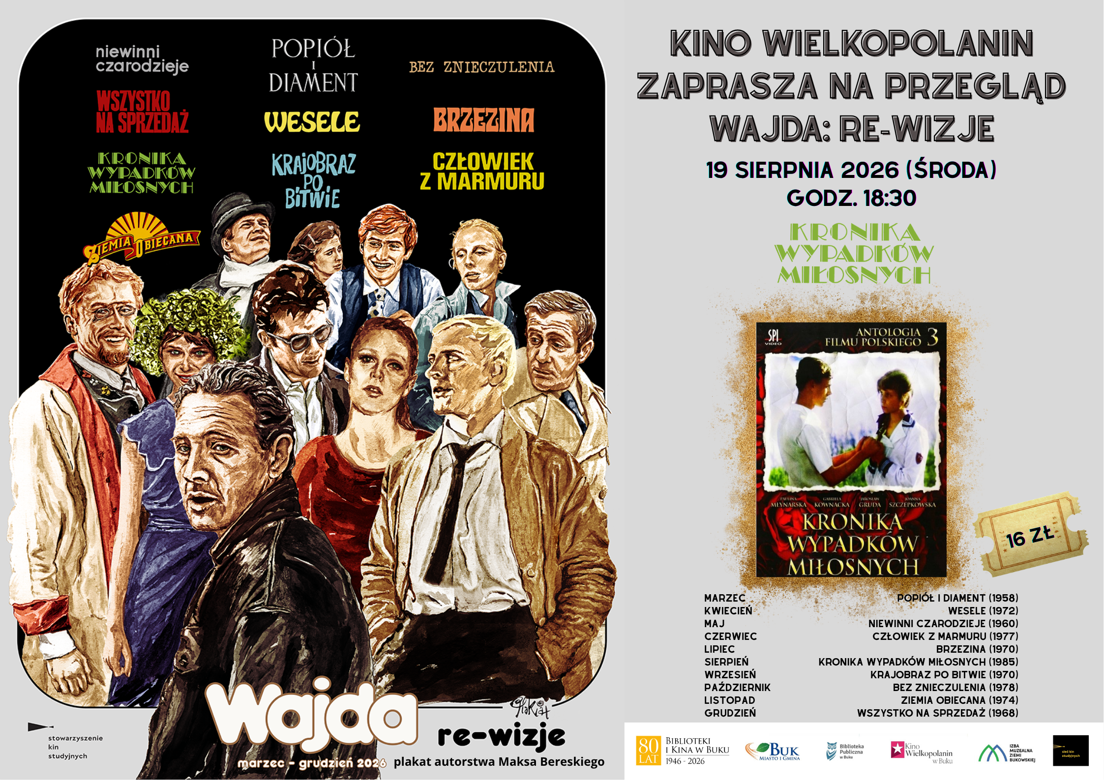 Wajda- kronika wypadk&oacute;w milosnych