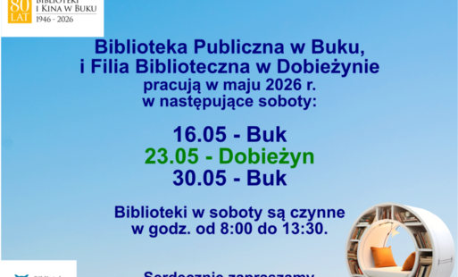 Zdjęcie do Soboty w maju 2026