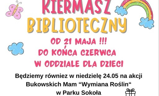 Zdjęcie do Kiermasz biblioteczny w Oddziale dla Dzieci