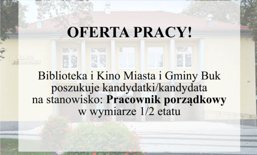 Zdjęcie do Oferta pracy