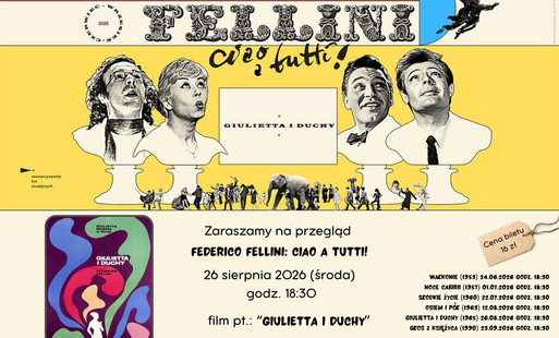 Zdjęcie do Federico Fellini:Ciao a tutti " Gulietta i duchy"