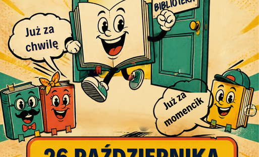 Zdjęcie do 26 października otwieramy bibliotekę w nowej lokalizacji