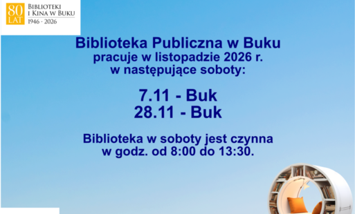 Zdjęcie do Soboty w listopadzie 2026